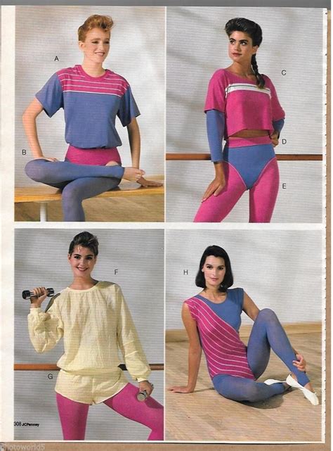 Small Lot Of Leggy Vintage Leotards Bodysuits And Tights Catalog Photo
