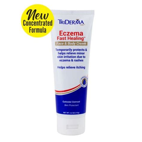 Triderma Eczema Fast Healing Face And Body Cream Maximum Strength 42 Oz