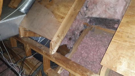 But there is a gap between that insulation and the up stairs floor. insulation - Best way to insulate knee wall - Home ...