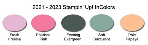 2021-2023 In Colors | Stamping with Buffy