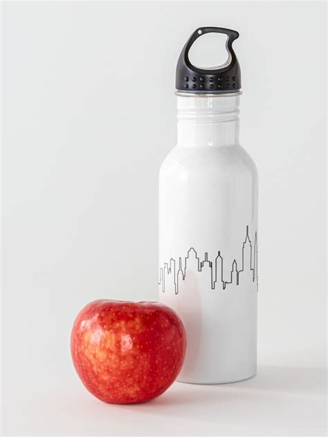 New York City Skyline Water Bottle For Sale By Ashleylcoop Redbubble