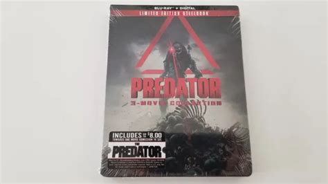 Predator 3 Movie Collection Limited Edition Steelbook Blu Raydigital