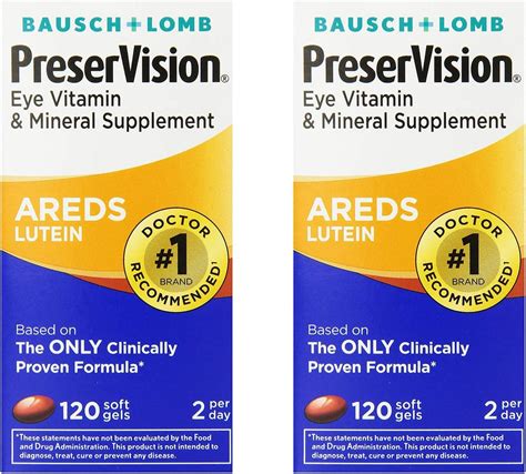 Buy Preservision Areds Lutein Eye Vitamin And Mineral Supplement Beta