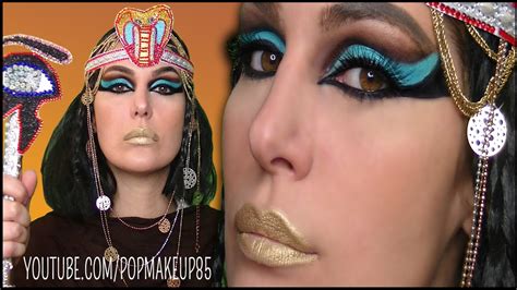makeup cleopatra tutorial trucco egiziana egyptian queen youtube