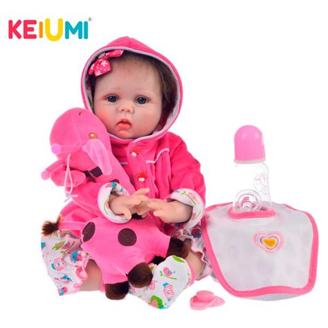 Keiumi New New Silicone Reborn Baby Dolls 22 55 Cm Lovely Baby Reborn