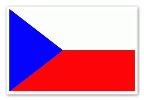 Imagen Transparente De La Bandera De La República Checa Png Play