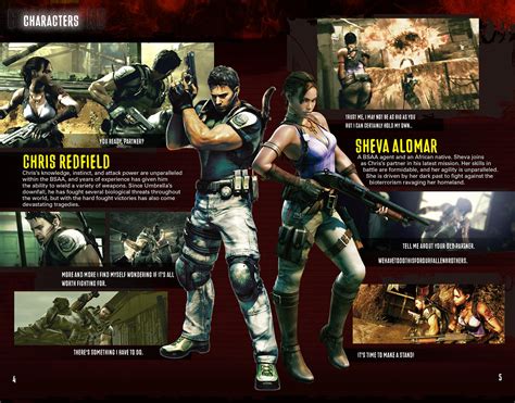 Resident Evil 5 Official Web Manual