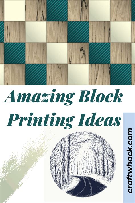 Sharing Some Block Printing Ideas To Keep Us All Inspired And Moving