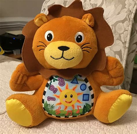 Baby Einstein Press And Play Musical Lion Interactive Educational