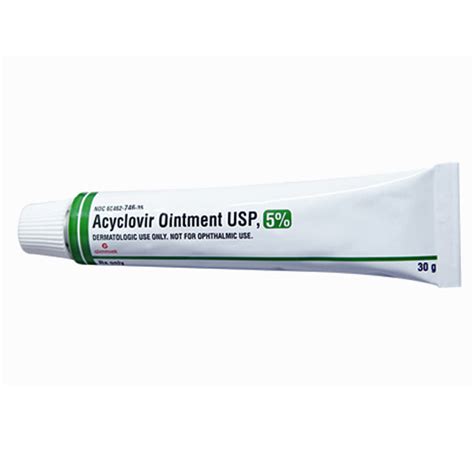 Acyclovir Topical Ointment 5 By Glenmark 30 Gram Tube Rx