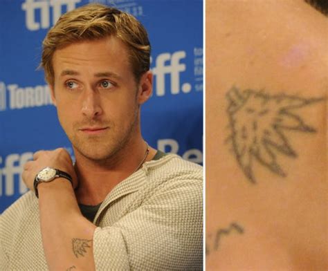 Ryan Gosling Told W Magazine In 2010 Of His Various Arm Tattoos I