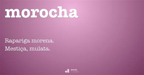 Morocha Dicio Dicionário Online De Português
