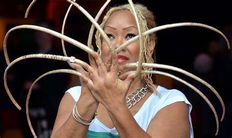 Maybe you would like to learn more about one of these? Ayanna Williams Has World's Longest Fingernails - Essence