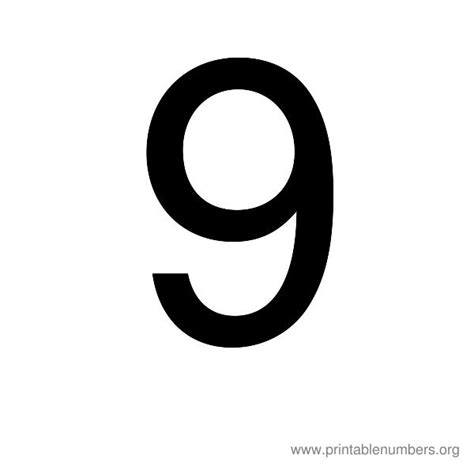 Number 9 Printable Numbers Large Printable Numbers Free Printable Porn Sex Picture