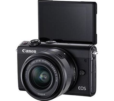 The canon eos 100 price are loaded with splendid features that produce unimaginable qualities of pictures and videos. CANON EOS M100 Mirrorless Camera with EF-M 15-45 mm f/3.5 ...