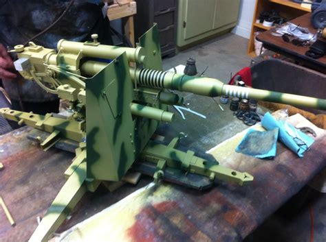 88mm German Flak Gun Project Update Az Joe Heads Blog