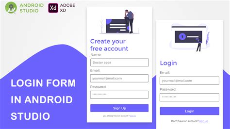 Make A Login Form In Android Studio And Xml Doctorcode