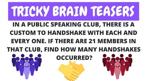 Tricky Brain Teasers With Answers Youtube