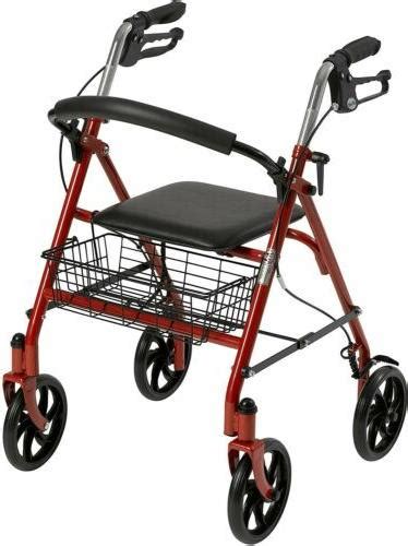 Drive Medical Four Wheel Rollator With Fold Up