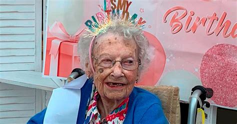 100 Year Old Woman Who Remembers King Charles Birth Shares Life Lessons And How To Beat Hard