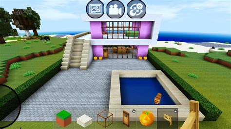 Mini Block Craft 3d Gameplay 27 Ios And Android Small Modern House 🏡