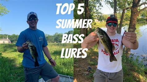 While the rods from st. Top 5 Summer Bass Fishing Lures - YouTube