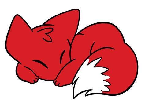 Artstation Sleeping Fox