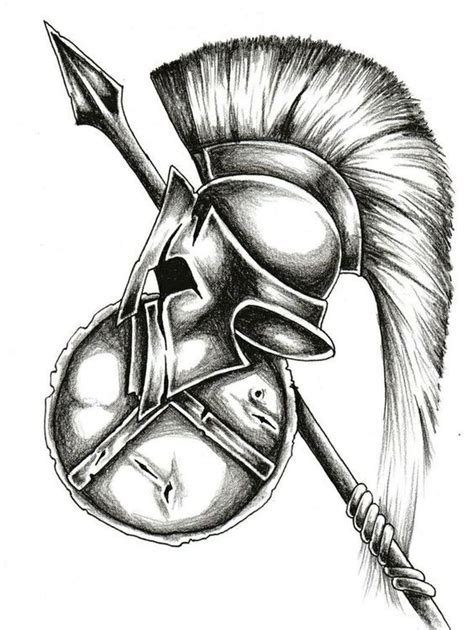 Spartan Warrior Tattoo Design Shared By Cameron Buford Spartan Tattoo