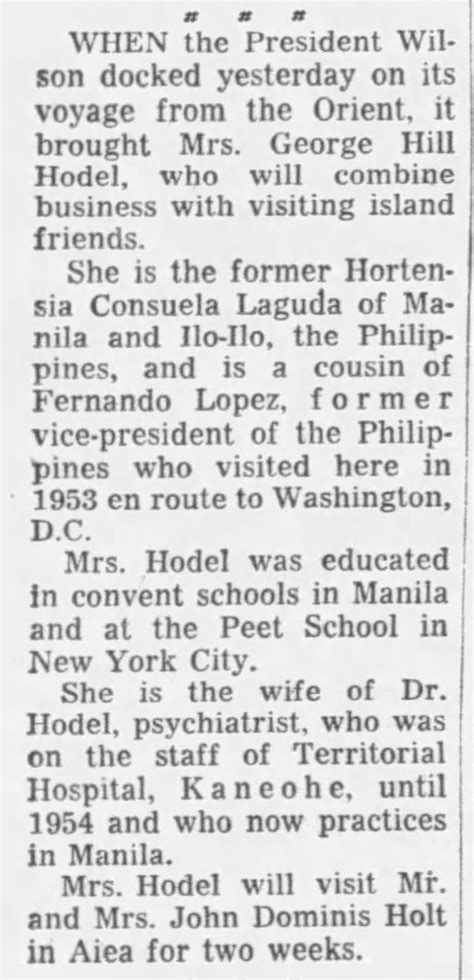Dr George Hill Hodel A New Life And A New Wife In The Territory