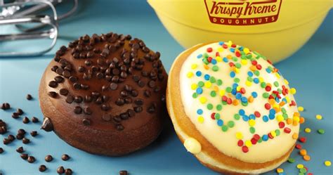 But luckily, krispy kreme exists so we don't have to! Birthday Cake and Brownie Batter Donuts Return to Krispy ...