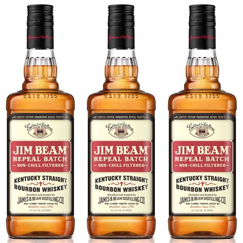 Jim Beam Announces Affordable Non Chill Filtered Repeal Batch Bourbon