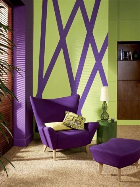Interior Design Ideas The Violet Color In The Interior Interior
