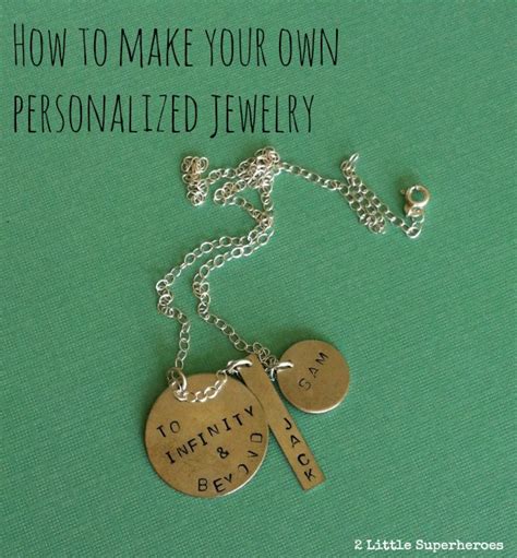 Jewelry making kits provide you with basic supplies and tools that allow you to customize different jewelry pieces and make them all your own. Make Personalized Metal Stamped Jewelry for Mom! - Nunn Design