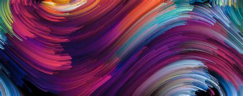 Download Color, abstract, brackdrops spiral wallpaper, 2560x1024, Dual ...