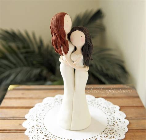 Same Sex Wedding Cake Toppers Couple Sculpture 2435588 Weddbook
