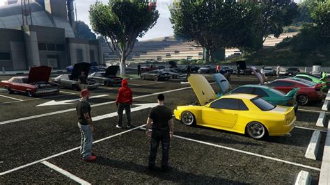 Grand Theft Auto V Online Ps4 Car Meet Highlights Levins Db10s