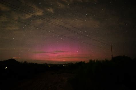 Photos Northern Lights Visible In Arizona Sunday Night