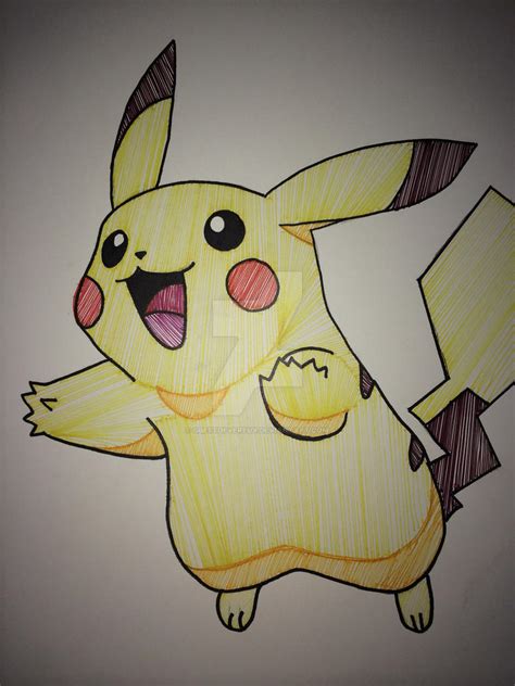 Pikachu Sketch By Gbestdevereux On Deviantart