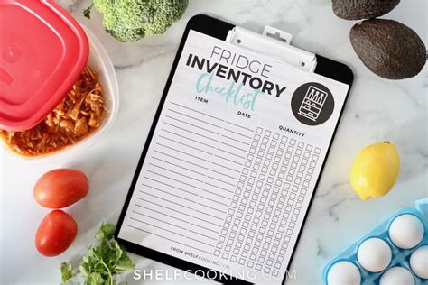 Free Printable Kitchen Inventory Sheets Plus Kitchen Inventory Tips