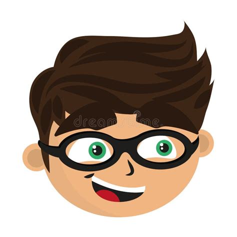 Dall Clipart Boy Doll Boy Cartoon With Glasses Transparent Png 366x800