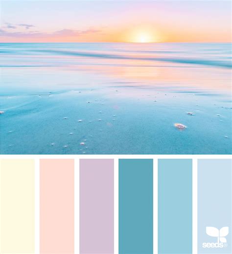 Bedroomcolors Ocean Color Palette Pastel Colour Palette Summer