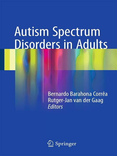 Autism Spectrum Disorders In Adults Pdf Pdf Autism Asperger Syndrome