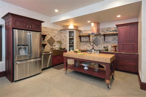Kitchens With Cherry Cabinets And Wood Floors Flooring Ideas