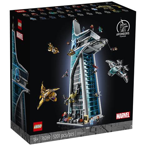 Lego Marvel 76269 Avengers Tower Le Set Est En Ligne Sur Le Shop