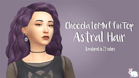 My Sims 4 Blog Astral Hair Recolors By Missbunnygummy