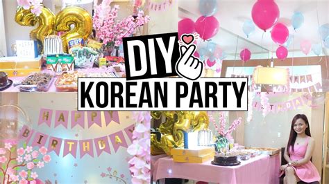Kpop Birthday Party Ideas