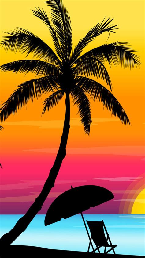 Sunset Beach Background Drawing Easy Drawing Tutorial For Procreate