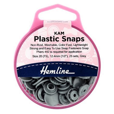 Hemline Plastic Snaps Sewing Supplies Vibes And Scribes Ireland