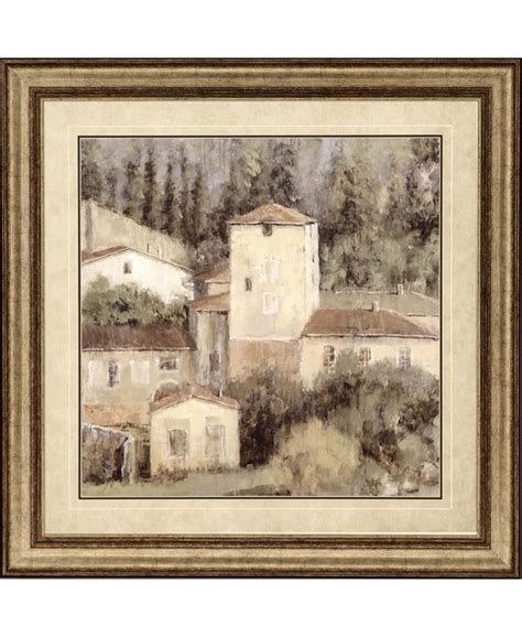 Paragon Picture Gallery Paragon Peaceful View Of Tuscany Framed Wall