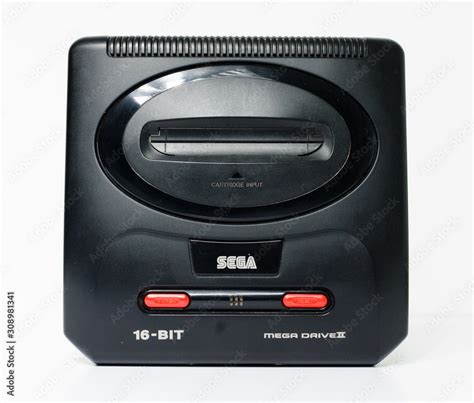 London England 05052018 Sega Megadrive 2 16 Bit And Sega Mega Drive